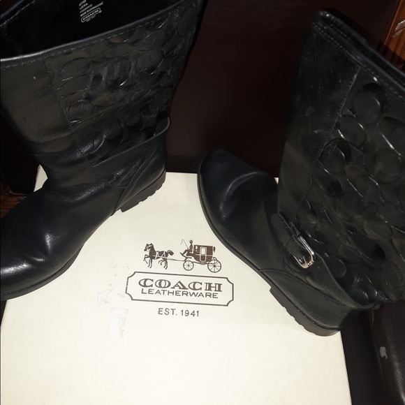 Coach Boots - Picture 1 of 1